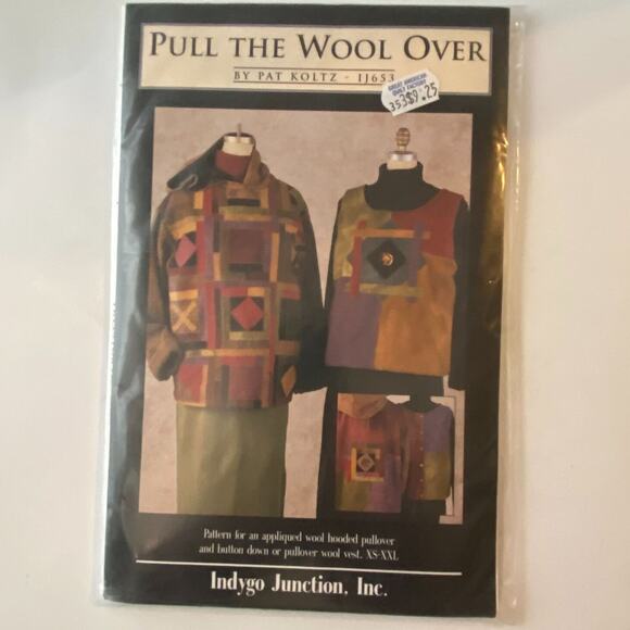 Indygo Junction IJ653 Pattern Pull The Wool Over Patchwork Granny Unique Cozy - Picture 2 of 6